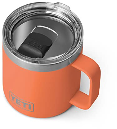 Yeti Rambler 14 oz Mug, Vacuum Insulated, Stainless Steel with MagSlider Lid, High Desert Clay