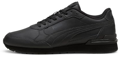PUMA Unisex ST Runner v4 L Sneaker, Black-Shadow Gray, 38.5 EU