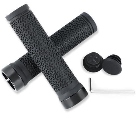 Fahrradgriffe, Fahrradgriffe ergonomisch, Lenkergriff mit Anti-Rutsch-Textur, fahrradgriff,Mountainbike Griffe, Geeignet für Fahrräder, Mountainbikes