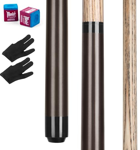 AKLOT Taco de Billar, Taco de quiebre de Alto Impacto 21 oz 1 Taco de Billar Punta de baquelita de 14 mm para quiebres explosivos