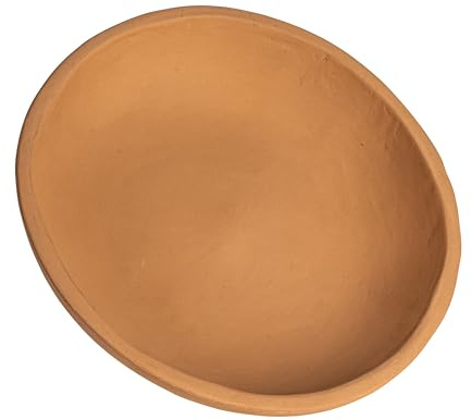 Creative Co-Op Large Orange Terracotta Bowl