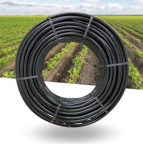 Tubo Ala Gocciolante per Irrigazione a Goccia Ø 16 Passo 20 | Passo 30 | Passo 33 | Passo 40 Irrigazione Automatica per Orto e Giardino con Doppio foro 2 lt/h (Passo 40, 50 metri)