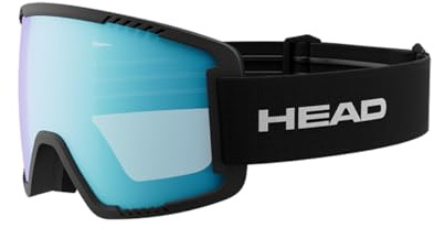 HEAD Adult Contex Photo - Occhiali da Sci e Snowboard, Unisex, Taglia S
