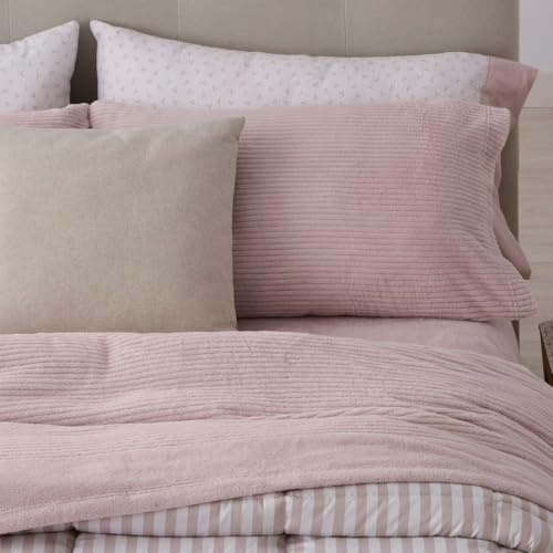 Burrito Blanco | Sábanas de Coralina | Cama de 150cm. (+Medidas Disponibles) | Diseño 965 | Color Nude (150x190/200cm.)