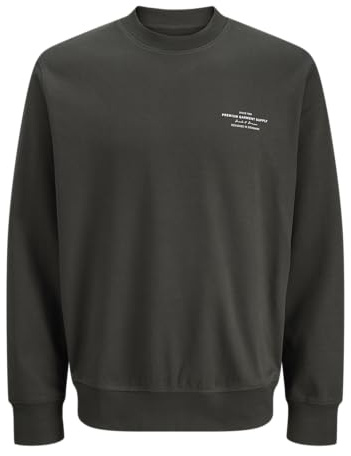 JACK & JONES Jprblachad branding sweat crew neck Ln, Torv, M