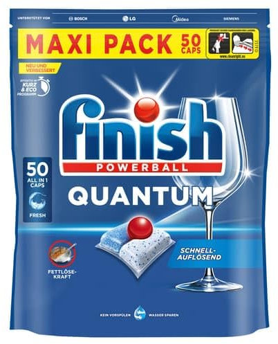 Finish Quantum Fresh Spülmaschinen Caps (1 x 50 Caps)