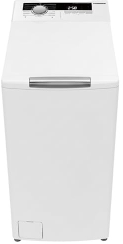 HEINNER HWM-TL8013IVA++ Toplad-Waschmaschine - 8 kg, 1300 U/min, 15 Programme, LED-Display, Wechselrichtermotor, Energieklasse A, 5 Jahre Garantie (Weiß)