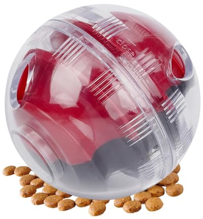 Treat Dispensing Dog Toys Interaktiv Foderdispenser För Husdjur | Valp Slow Feeder Boll För Små Och Mellanstora Hundar Utomhus På Gräsplan Park Och Promenad