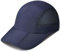 Folding Running Man Hat,Visors Sport Cap Summer Mesh Women Baseball Cap Hiking Breathable Waterproof Trucker Hat Quick-Drying Hat with 3.54in Brim 19-24in Adjustable Unisex Hat 63g Navy TG33
