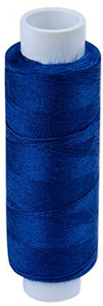 Starker Nähfaden aus Polyester für Profis von Pasmanta, Feinste Spulen, Universeller Mehrzweckgarn fürs Hand- und Maschinennähen, Rolle: 200 m, von Pasmanta seit 1953 (5626 - Marineblau)