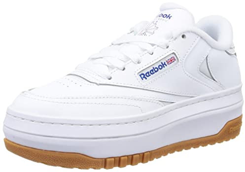 Reebok Damen Club C Extra Sneaker,Ftwwht Ftwwht Vecblu,40 EU