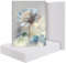 GBACHOOSE 15 Stück Leinwand zum Bemalen 24x30 cm, Leinwand set 3MM, Kleine Leinwände Künstlerleinwand, Weiß, für Acryl-, Öl-, Aquarell- und Gouachefarben