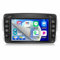 8 Core 4+64G CAMECHO Android 13 Autoradio mit Navi für Mercedes Benz C CLK G Klasse W203 W209 W463 Viano Vito W639,Doppel Din Radio mit 7 Zoll Bildschirm Mirror Link RDS/FM Bluetooth 5.0+DSP