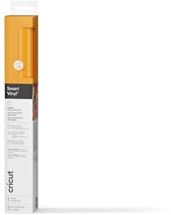 Cricut Smart Permanent Vinyl, Maize Yellow, 33cm x 91.4cm, Self-Adhesive Vinyl Sheet | Ideal for Customising Mugs, Bottles, Labels, Signs & DIY Crafts, for All Cutting Machines