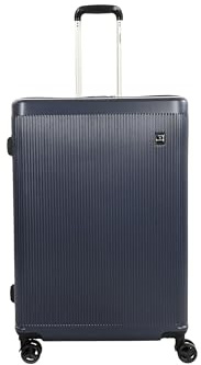 Saxoline Algarve harde reiskoffer met 8 wielen L, 76cm, Navy