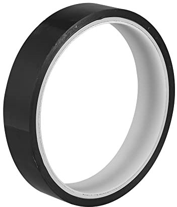 A ABSOPRO Fahrrad Rohrlos Felgenband Breite 18mm Länge 10m Felgenband Schwarz