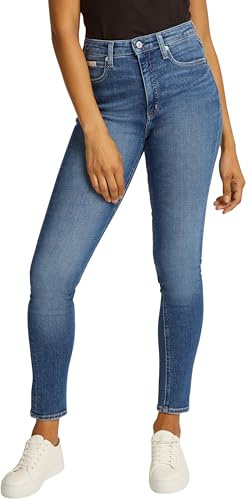 Calvin Klein Vaqueros Mujer High Rise Skinny Fit, Azul (Denim Dark), 24W/34L