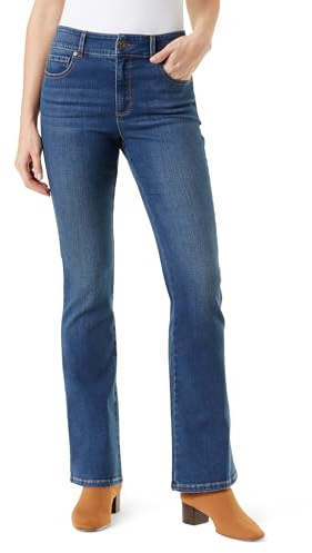 Gloria Vanderbilt Women's Shape Effect Tummy Hold High Rise Boot Cut Jean Standard