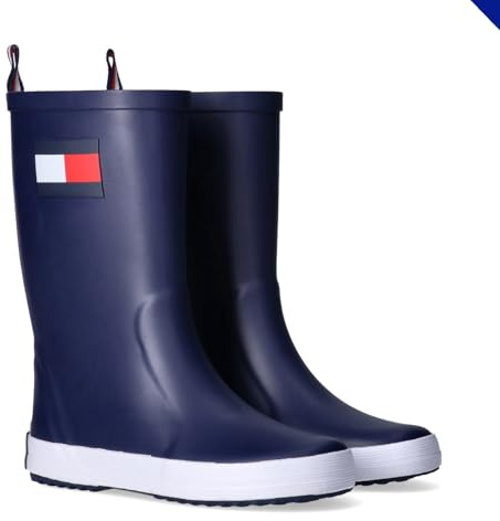 Tommy Hilfiger, Botas de agua, Rudy, Azul, 26
