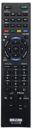 Sostituzione Telecomando Universale Sony RM-ED047 per Telecomando Sony Bravia TV LED LCD Smart TV - Nessuna configurazione necessaria