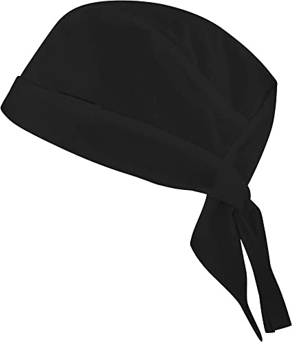 PALLTEX Gorro Cocinero Unisex de Cocina para Hombre/Mujer, Talla Única