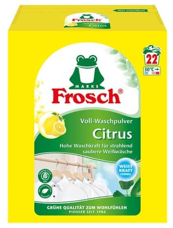 Groda Citrus heltvättpulver (1,45 kg)