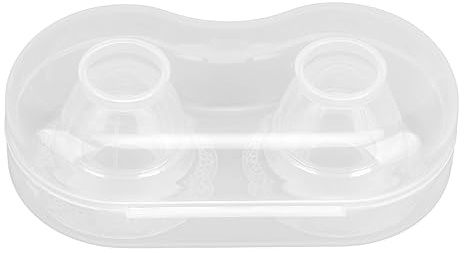 Jelquix Correttore per Capezzoli Efficiente Allattamento Al Seno Ventose in Silicone per Capezzoli per Donne Incinte Igiene 2 Pezzi per Invertiti o Piatti