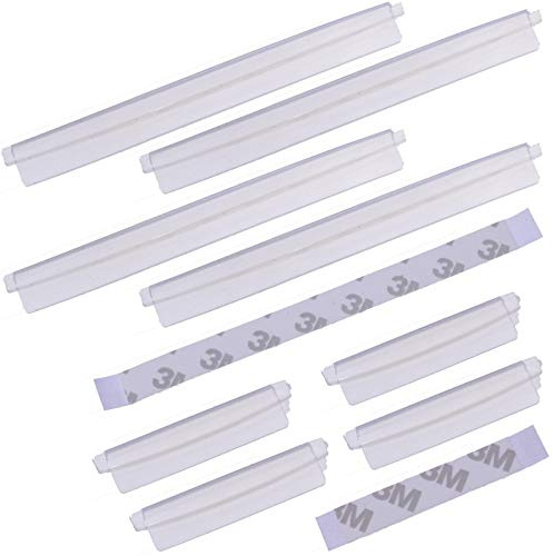 Türkantenschutz Transparent Auto Selbstklebend 8-teilig PKW KFZ Türschutz Kantenschutz Autotür Schutzleiste Türkante Türkantenschoner