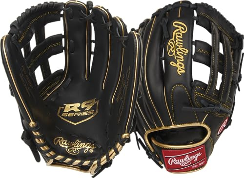 Rawlings | R9 Baseball Glove | 12.75 | Pro-H Web | Right Hand Throw