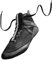 FOX-FIGHT Y5 Kampfsport Schuhe Ringer Schuhe athletik Fitnesschuhe Bodybuilding Kraftsport Box Hog 42 schwarz/grau