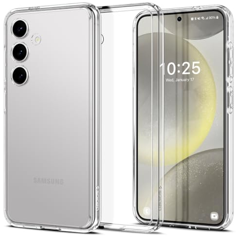 Spigen Ultra Hybrid Hülle Kompatibel mit Samsung Galaxy S24 -Crystal Clear