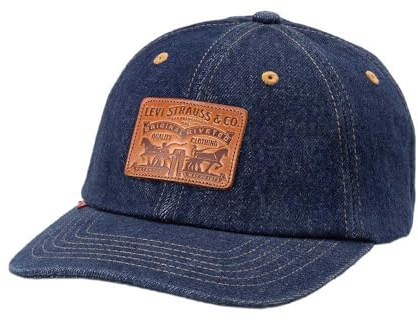 Levi's Relaxed Dad Heritage Cap, Dark Blue, Un hombre, azul oscuro, Talla única
