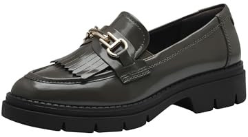 Tamaris Damen Slipper Vegan; Olive, EU 39