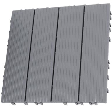 LALAFINA 1pcs Balcony Interlocking Tiles for Outdoor Decking Easy Installation Garden Flooring -resistant Patio Tiles for Pools and Patios