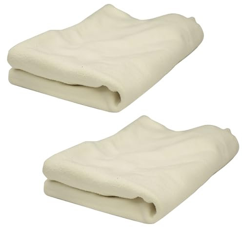 JIEHU 2 Pcs Chamois Leathers for Cars, Car Leather Chamois, Leather Cloth Drying Towel for Cleaning Cars Windows,Glass,Mirrors