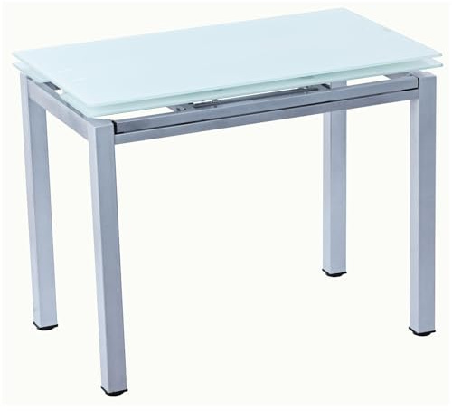 Noorsk Design Mesa Cocina Extensible - Mesa Cocina Pequeña - Medidas 95x55/95x75 cm