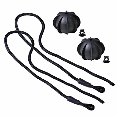 TOTMOX 1 Pair Car Rear Parcel Shelves String Holding Strap Cord Rope for Vvv G0lf Mk5 Mk6 GT-I Ra-bbit 1K6863447A