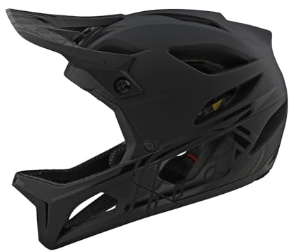 Troy Lee Designs MTB Stage Stealth-hjälm maximalt skydd, superventilerad downhill