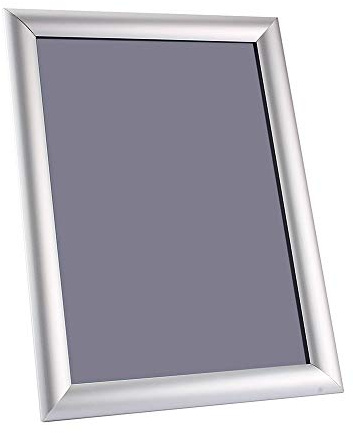 A4 Aluminium Snap Picture Frame Picture Poster Holders Clip Aluminum Photo Frame Front Load Snap Frame A4 Picture Frame Display Wall Notice Board Signs