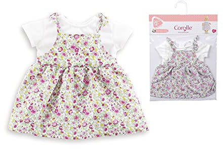 Corolle - Robe Jardin en Fleurs, pour Poupon 36cm, dès 2 Ans, 9000141160