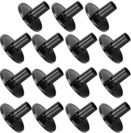 Schlagzeug-Beckenmanschette Trommel Zubehör Für Musikinstrumente Beckenständer Beckenständer Filz Trommel Drums, 15 Stück, langlebige Beckenständerhülsen für Schlagzeug