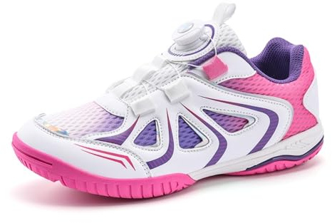 Badminton Shoes Lightweight Indoor Court Shoes Non-Slip Breathable Training Sneakers for Men Women