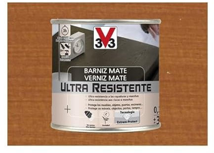 BARNIZ INTERIOR ULTRA RESISTENTE MATE 250ML CEREZO