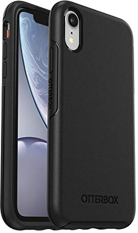 OtterBox Symmetry Case for iPhone XR, Shockproof, Drop proof, Protective Thin Case, 3x Tested to Military Standard, Black