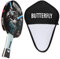 Butterfly® Timo Boll SG77 Tischtennisschläger | Tischtennis Racket Bat Hobby & Training | routinierte & taktisch geübte Spieler | ITTF zertifizierter Pan Asia Belag | konkave Griffform mit smart.Grip