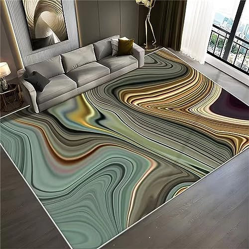 AU-OZNER teppiche fürs kinderzimmer Hellblauer Teppich, Hausdekoration, hochwertiger, lichtechter Bodenteppichteppich günstig,hellblau,180x250cm