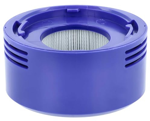 vhbw filtre compatible avec Dyson V7 Motorhead, V7 Animal, V8, V7 Auto + Boot, V7 Trigger, V8+ aspirateur - filtre après-moteur HEPA blanc/violet