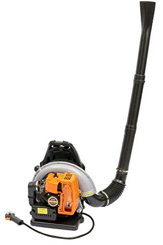2,7 kW Aspirateur souffleur à essence professionnel souffleur sac à dos 65 CC 2 temps Moteur à essence 108 m³/h Souffleur à feuilles réglable avec flux d'air élevé pour l'extérieur