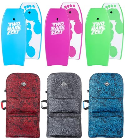 Two Bare Feet 42 Bodyboard Bundle - 2 x 42 'Future Print' Bodyboards of your choice + Premium Carry Bag