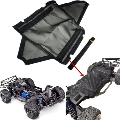 Housse de châssis anti-poussière, anti-poussière, feuilles de roche, boue, neige pour Traxxas 1/8 Maxx Slash